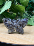 Larvikite Butterfly Carving