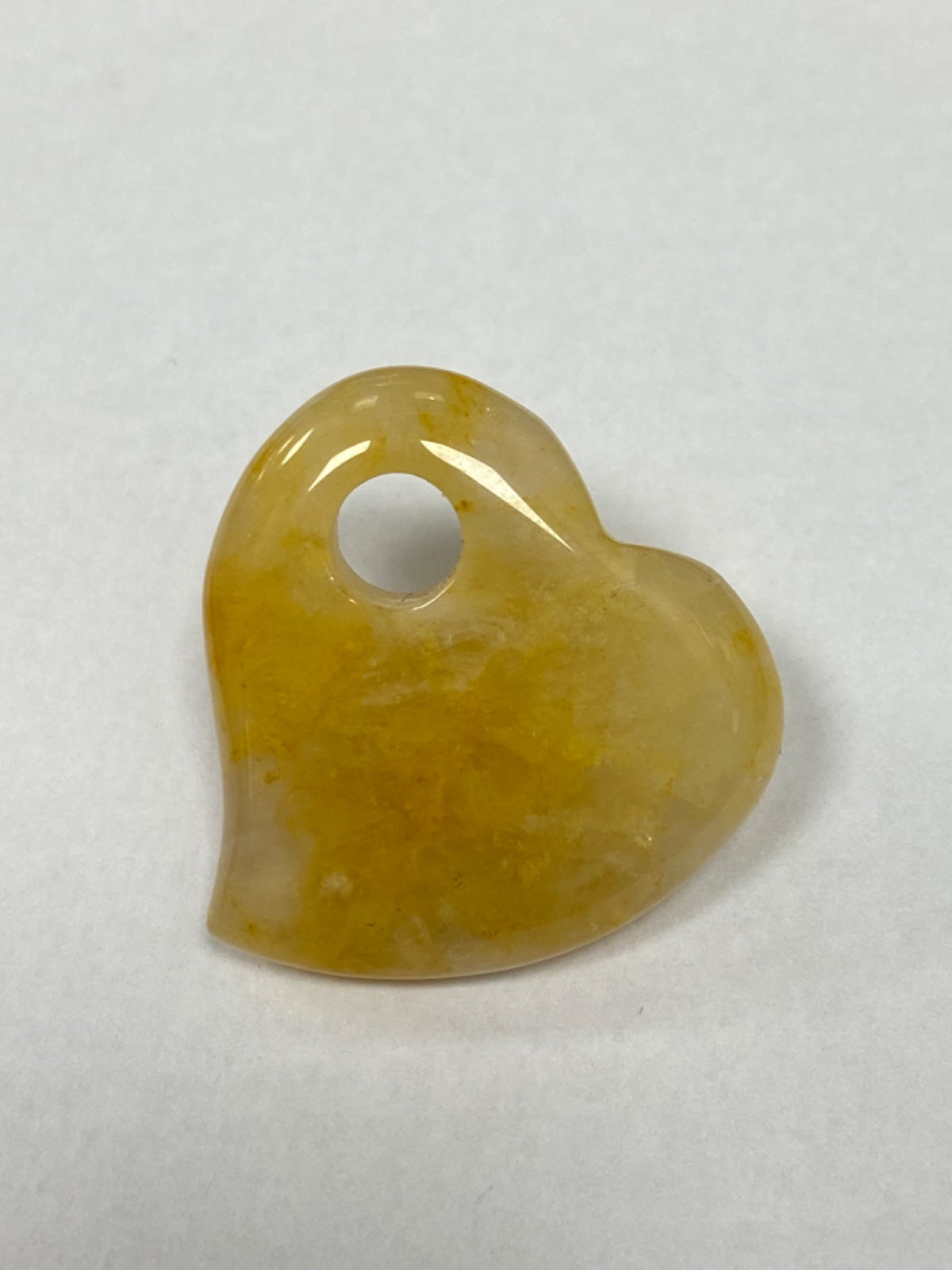 Golden Healer Heart with Hole