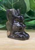 Smokey Quartz Fairy Carving 3cm