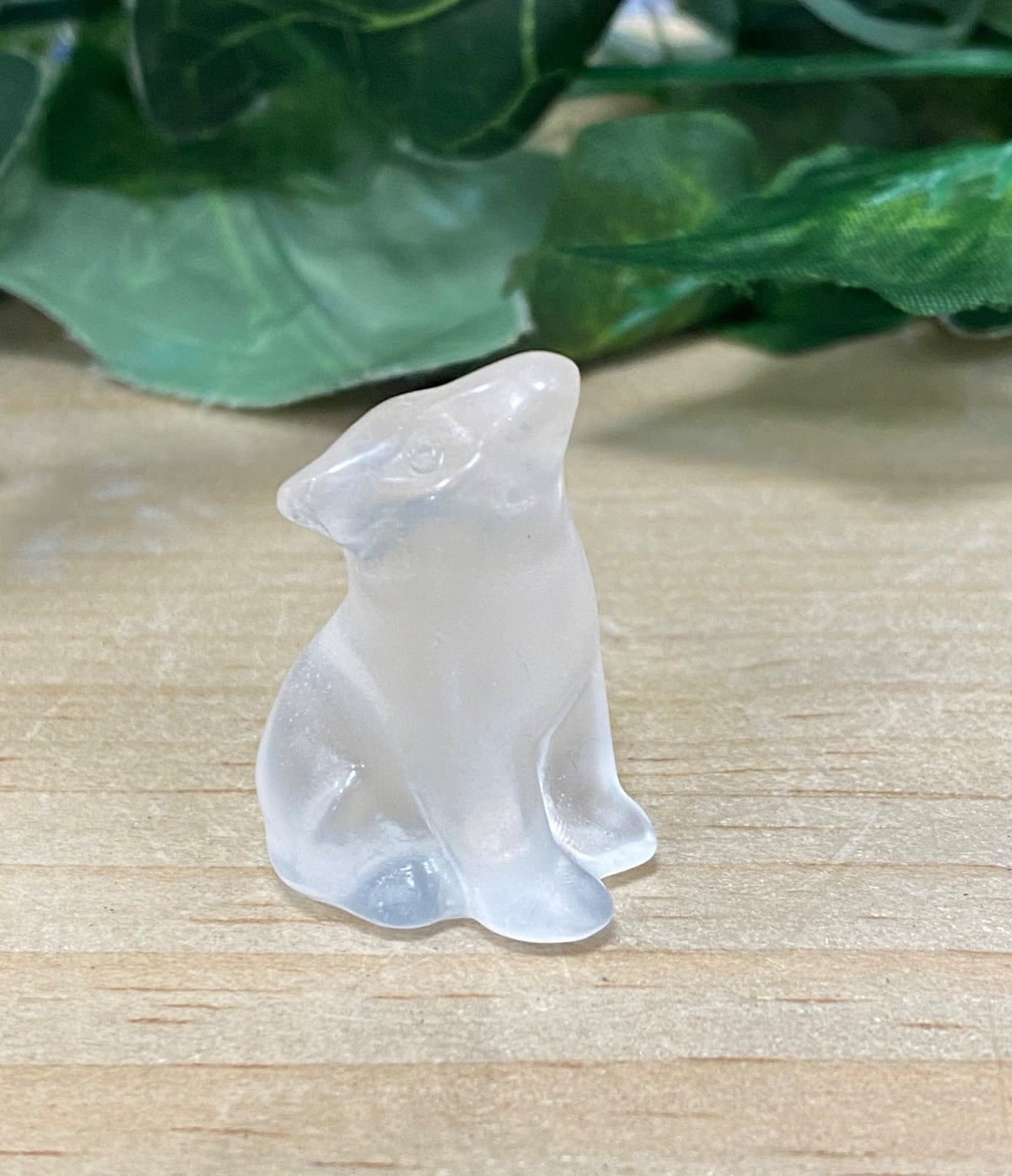 Clear Quartz Mini Mouse Carving 3cm
