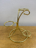 Metal Crystal Display Stand (Three Tier, Gold)