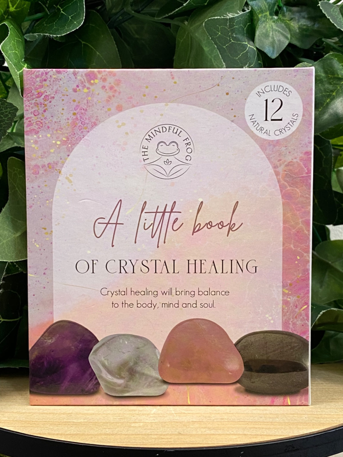 Crystal Healing Book and Crystal Set