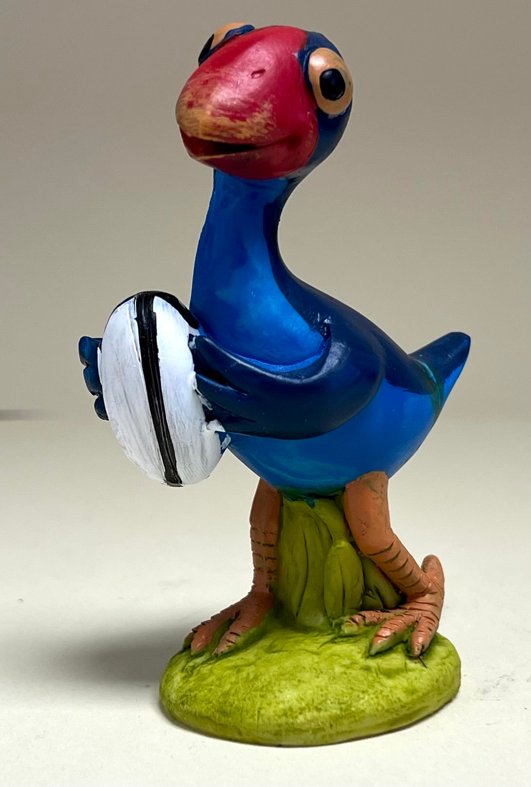 Pukeko Playing Rugby Ornament