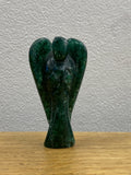 Fuchsite Angel Carving