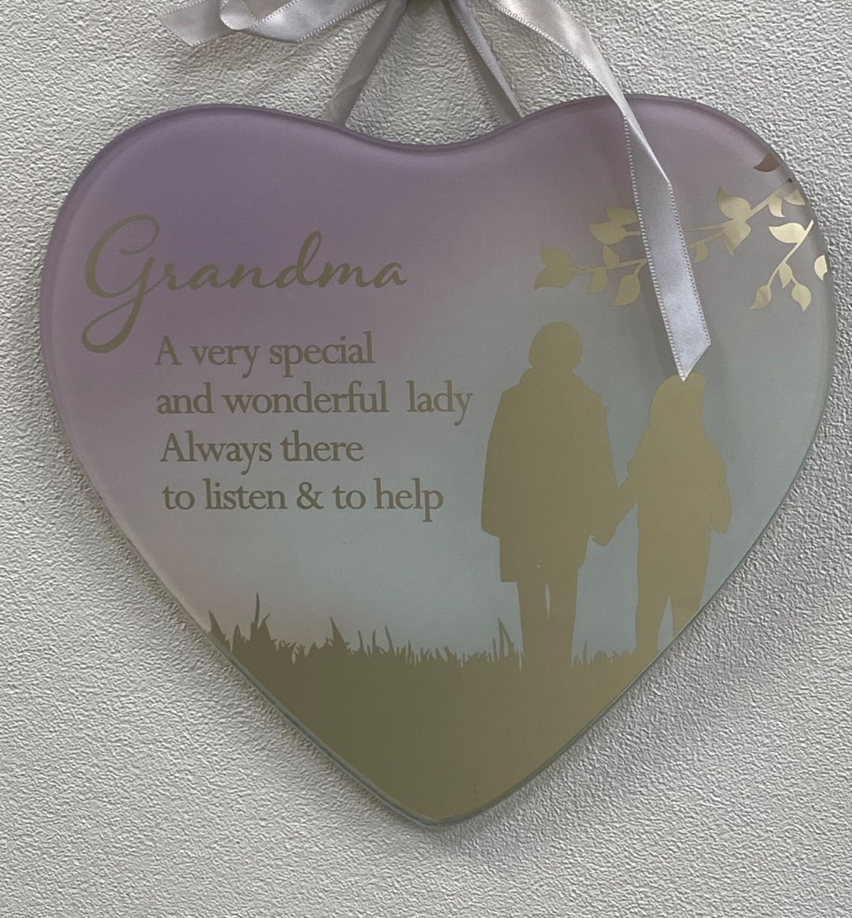 Reflections Of The Heart Grandma Mirror Plaque
