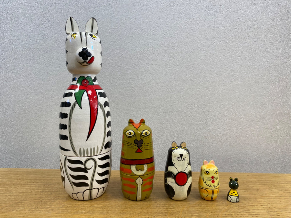 Russian doll - Cat set