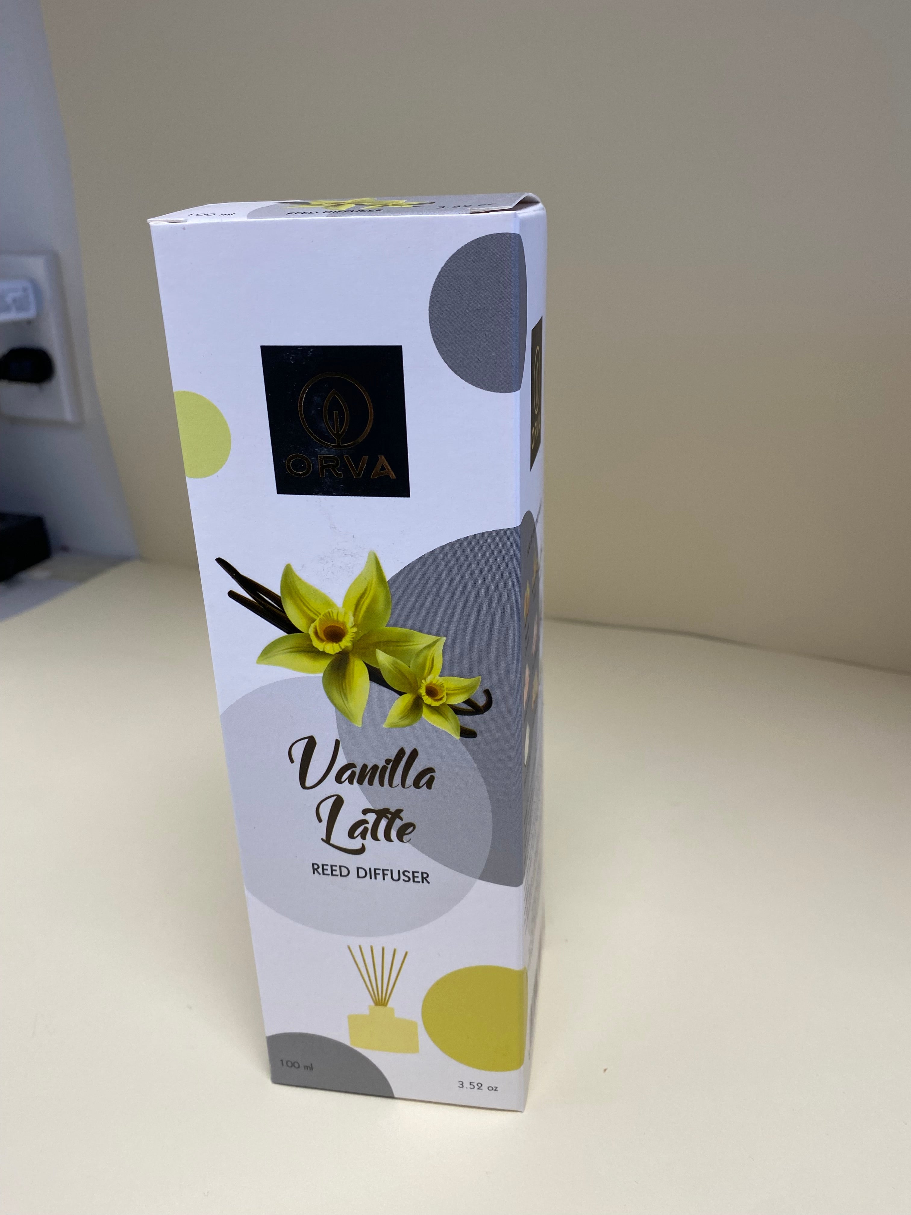 Vanilla Latte Reed Diffuser Orva 100ml