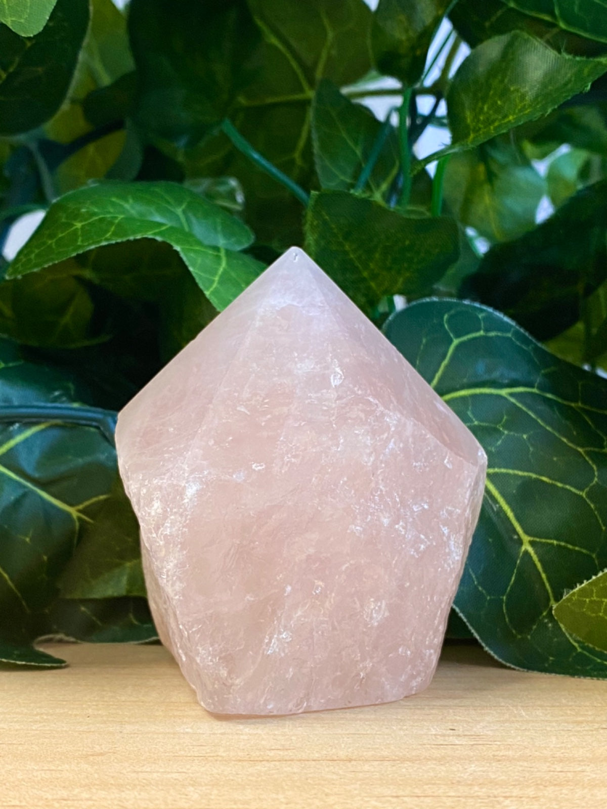 Raw Rose Quartz Point 271g