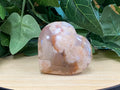 Flower Agate Heart 109g