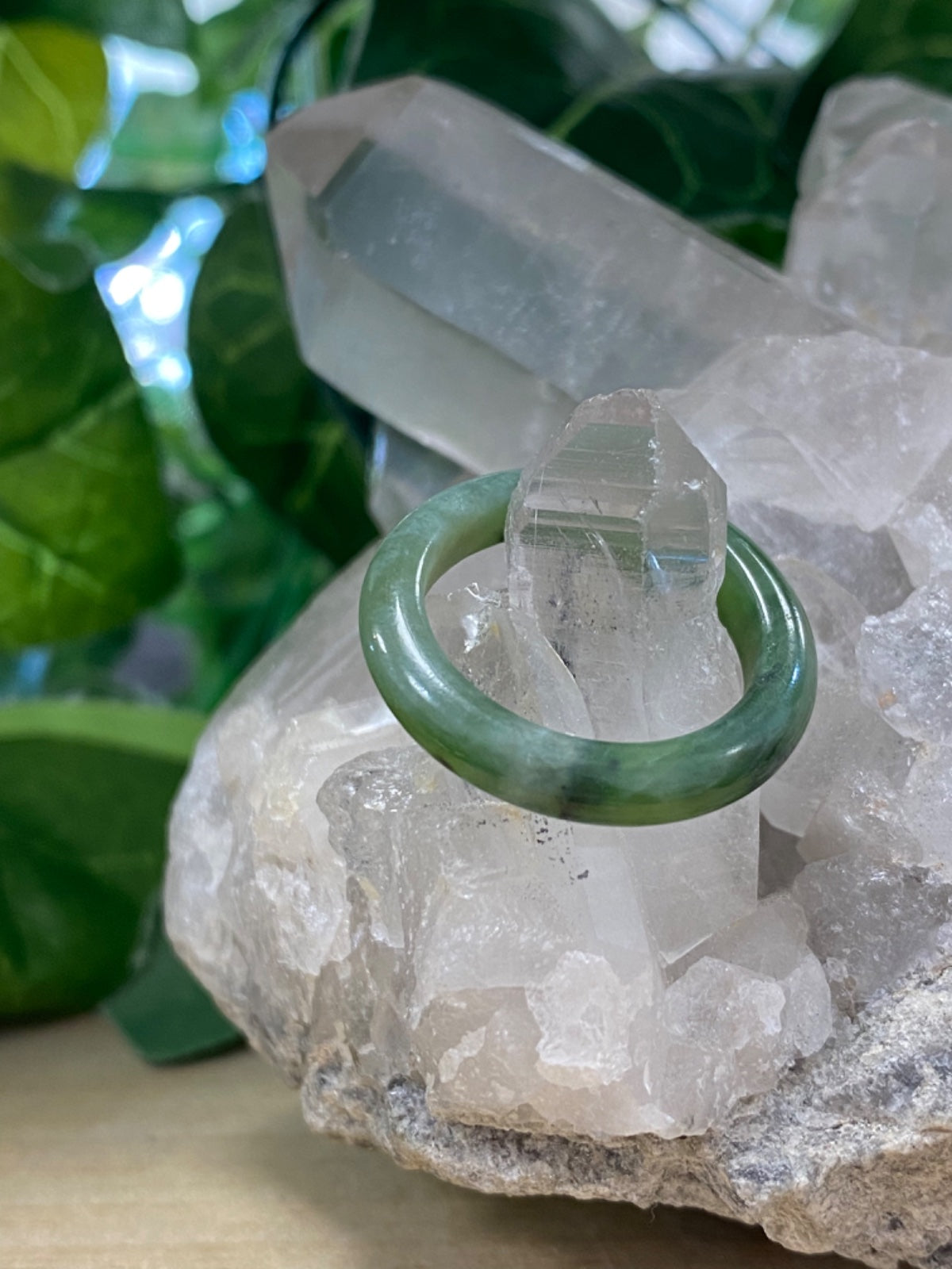 Greenstone Ring Size 9