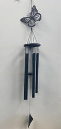Butterfly Wind Chime 40inch Black