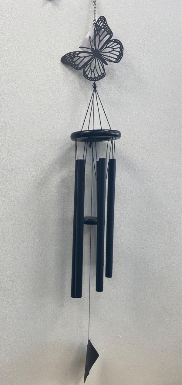 Butterfly Wind Chime 40inch Black