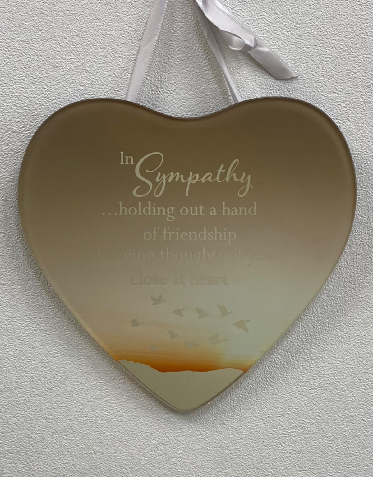 Reflections of the Heart Sympathy Plaque