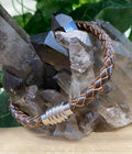 Equilibrium Men's Leather Magnetic Bracelet