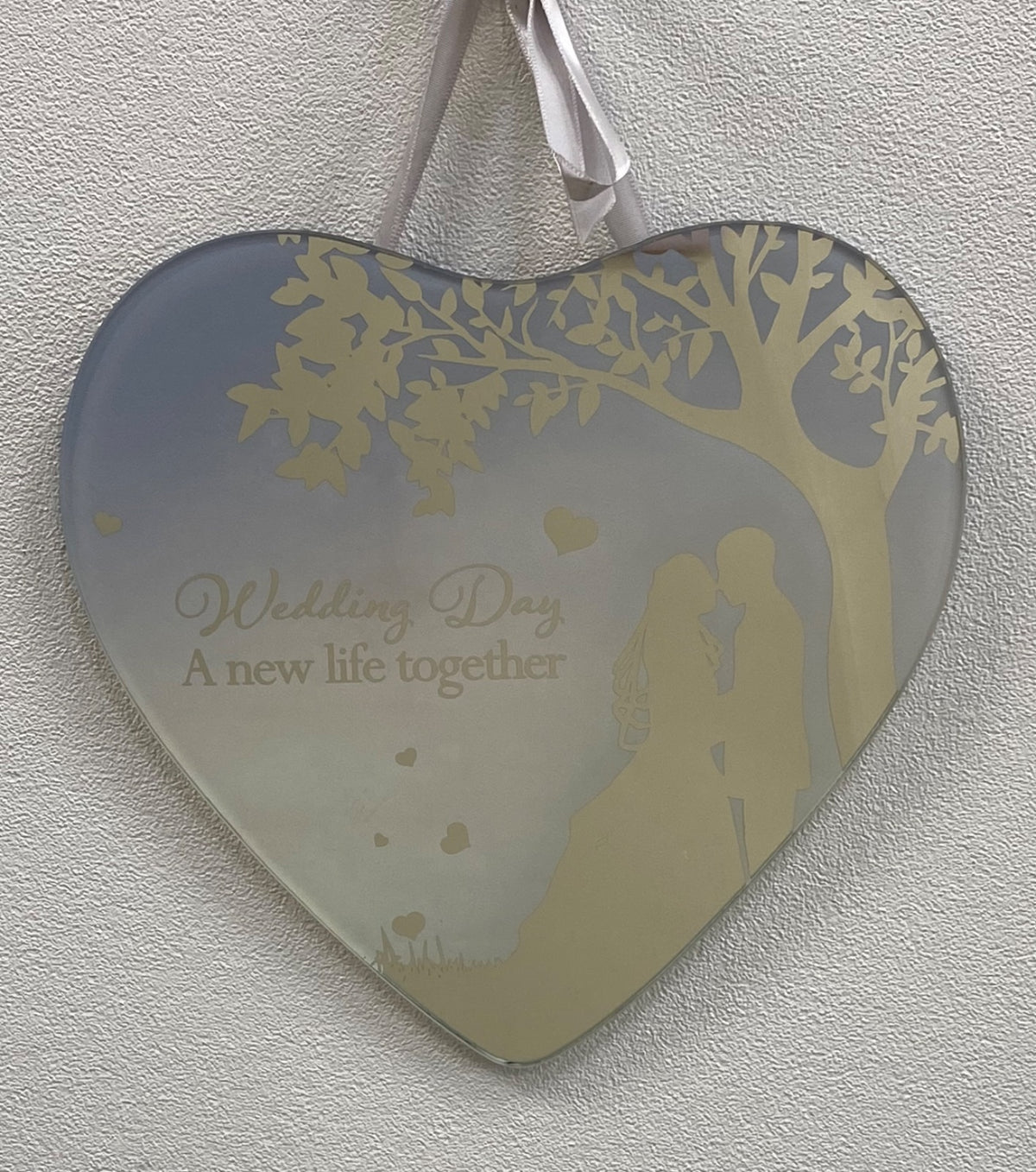 Reflections of the Heart Wedding Plaque