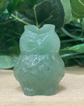 Aventurine Owl Carving 3.5cm