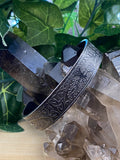 Black Bangle Tree Celtic Pattern