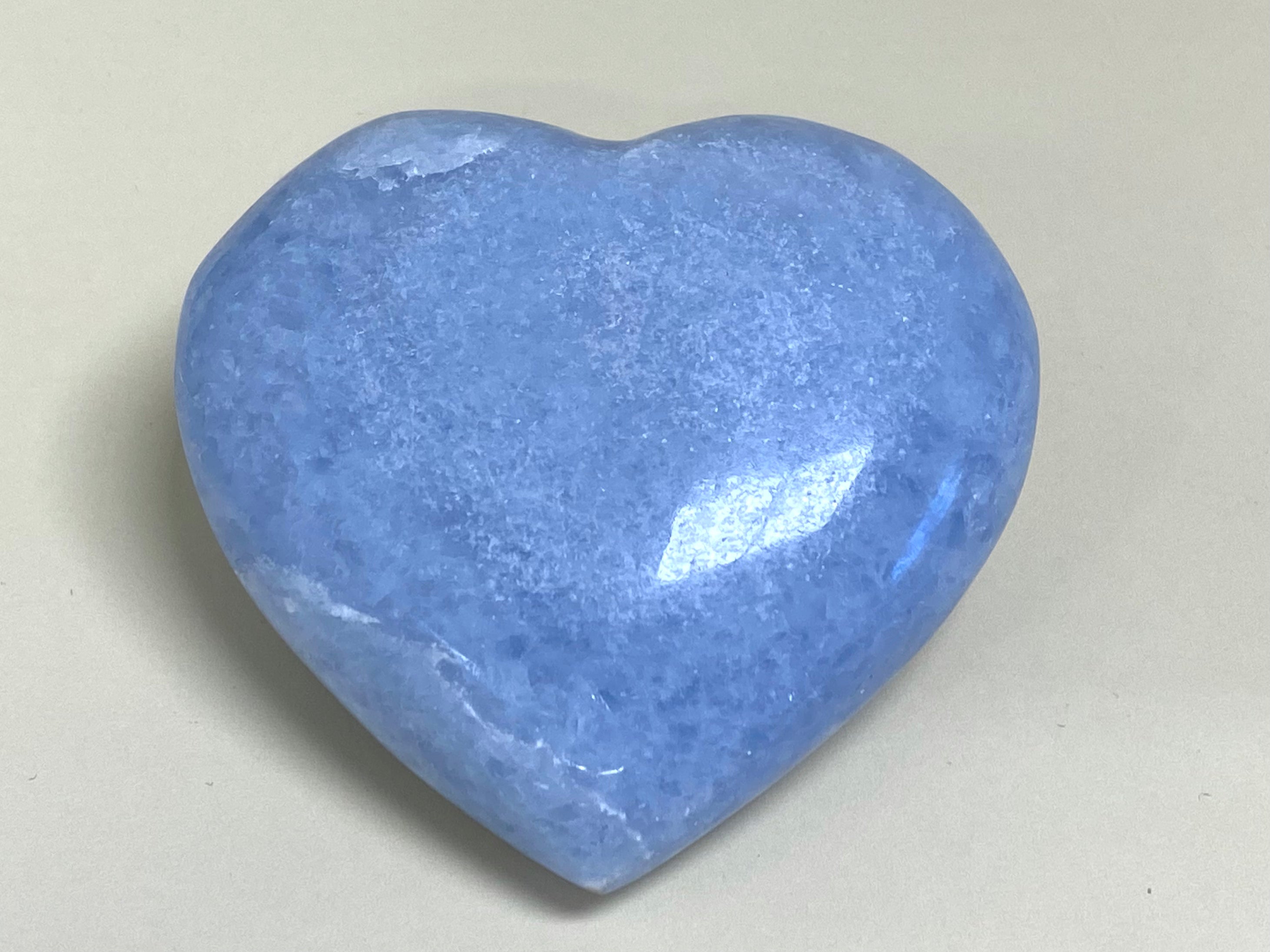 Blue Calcite Heart 9cm