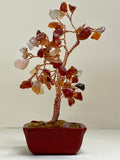 Carnelian Chip Tree 15cm Rectangle Pot