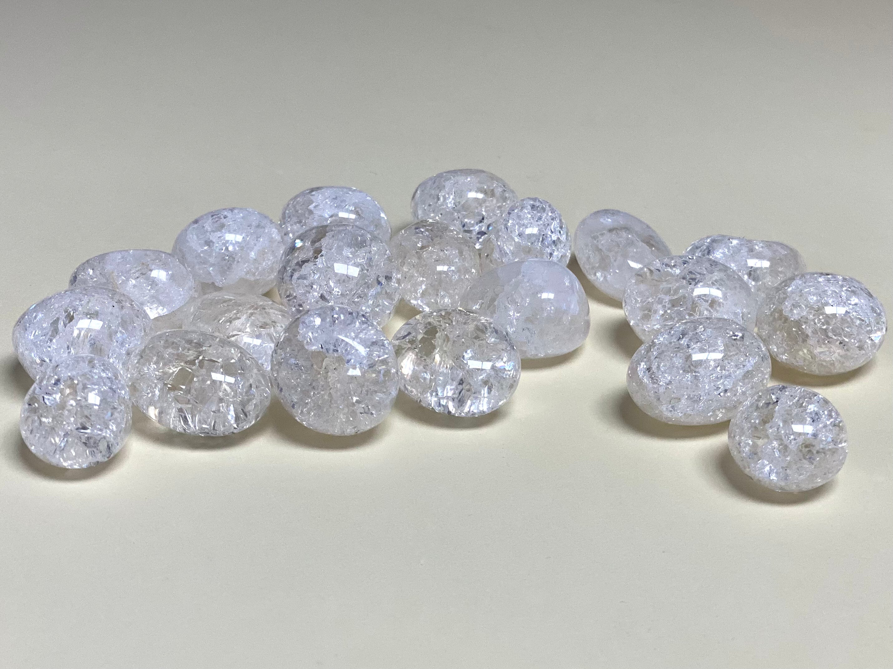 Crackle Quartz balls