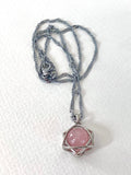 Rose Quartz Star Pendant