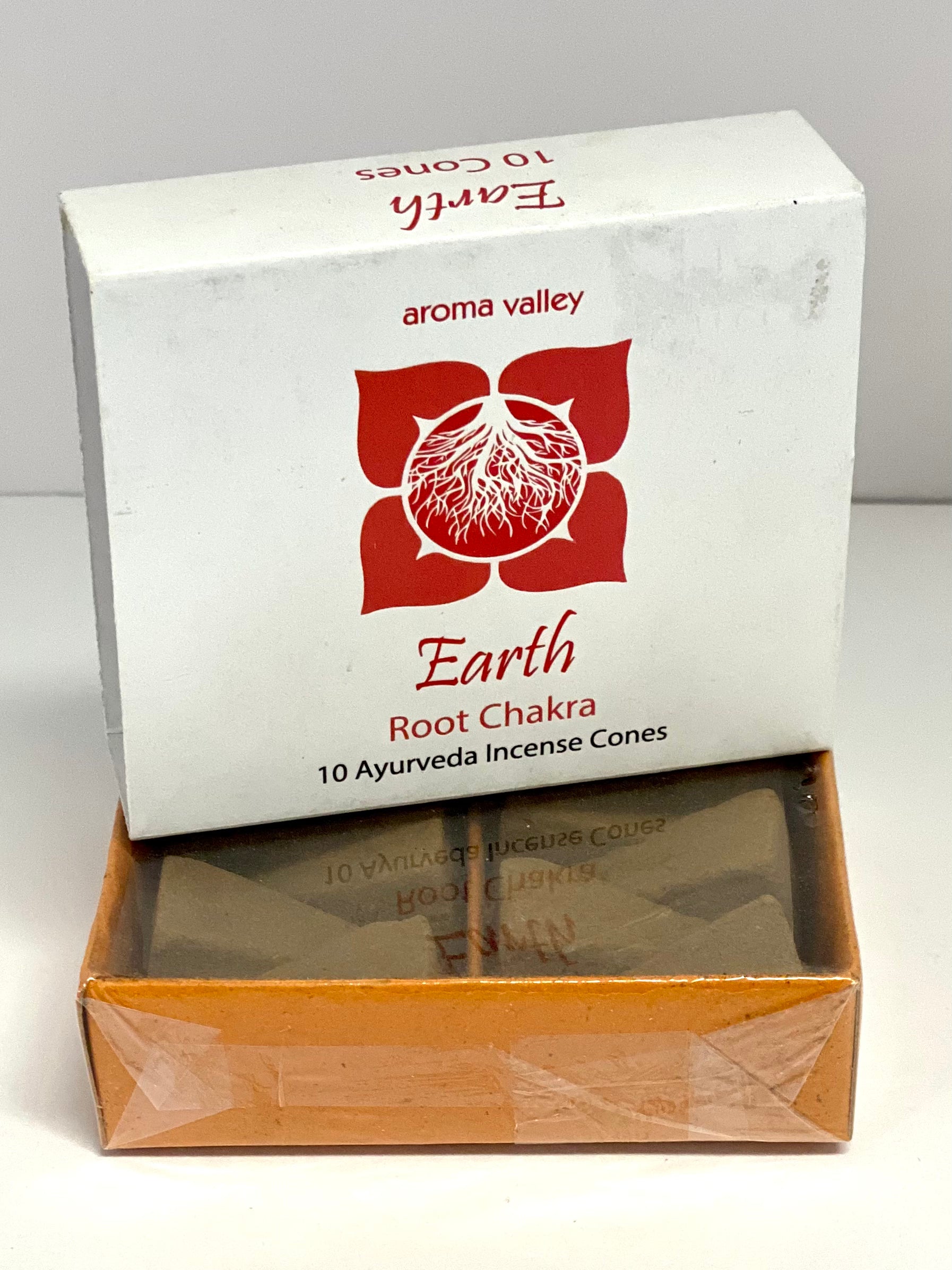 Aroma Valley - Earth (root chakra) incense cones