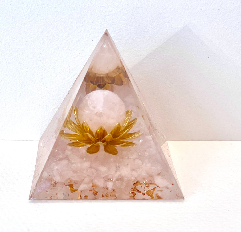 Rose Quartz Pyramid 2 Variants