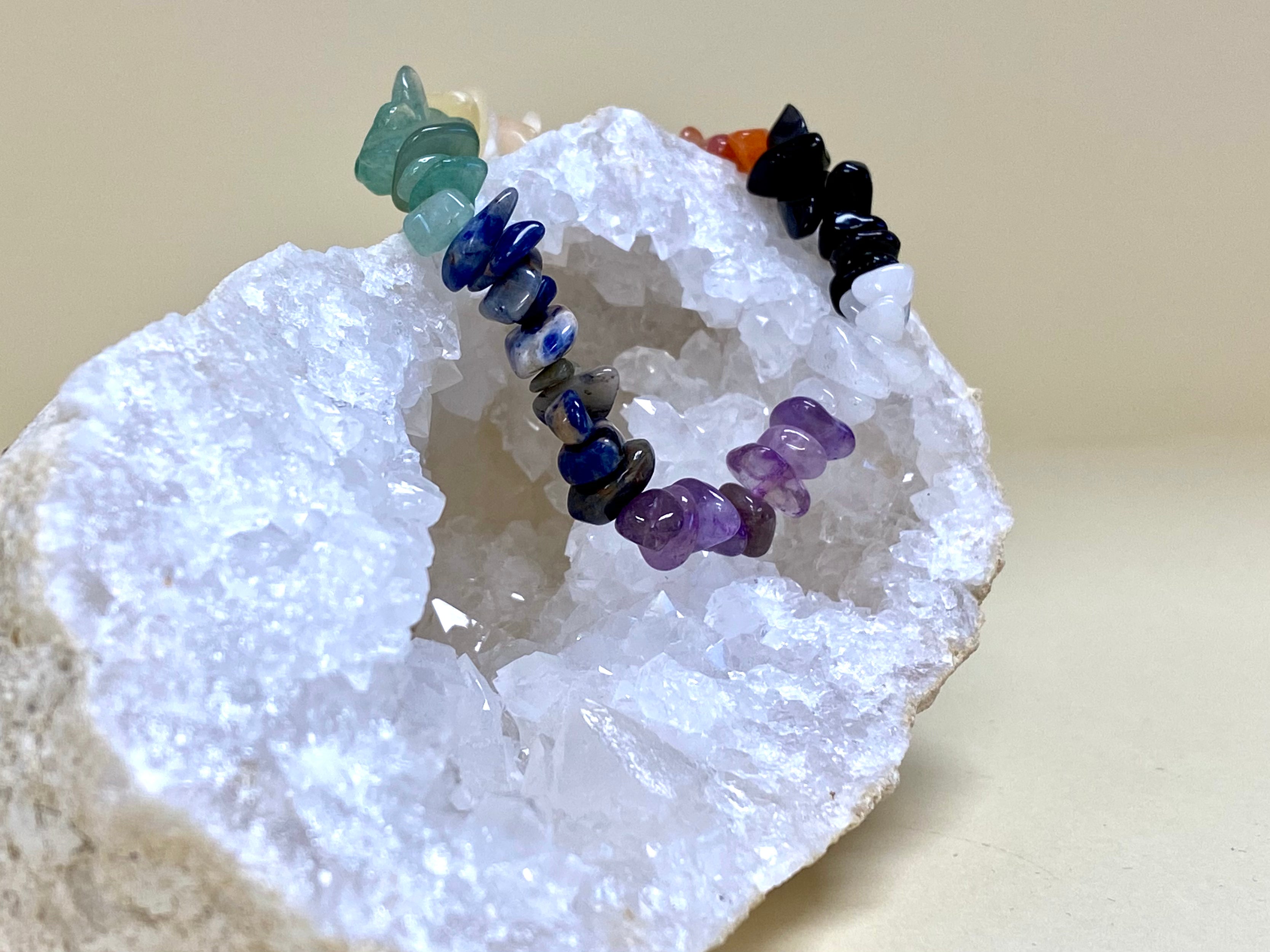 Chakra Chip Bracelet