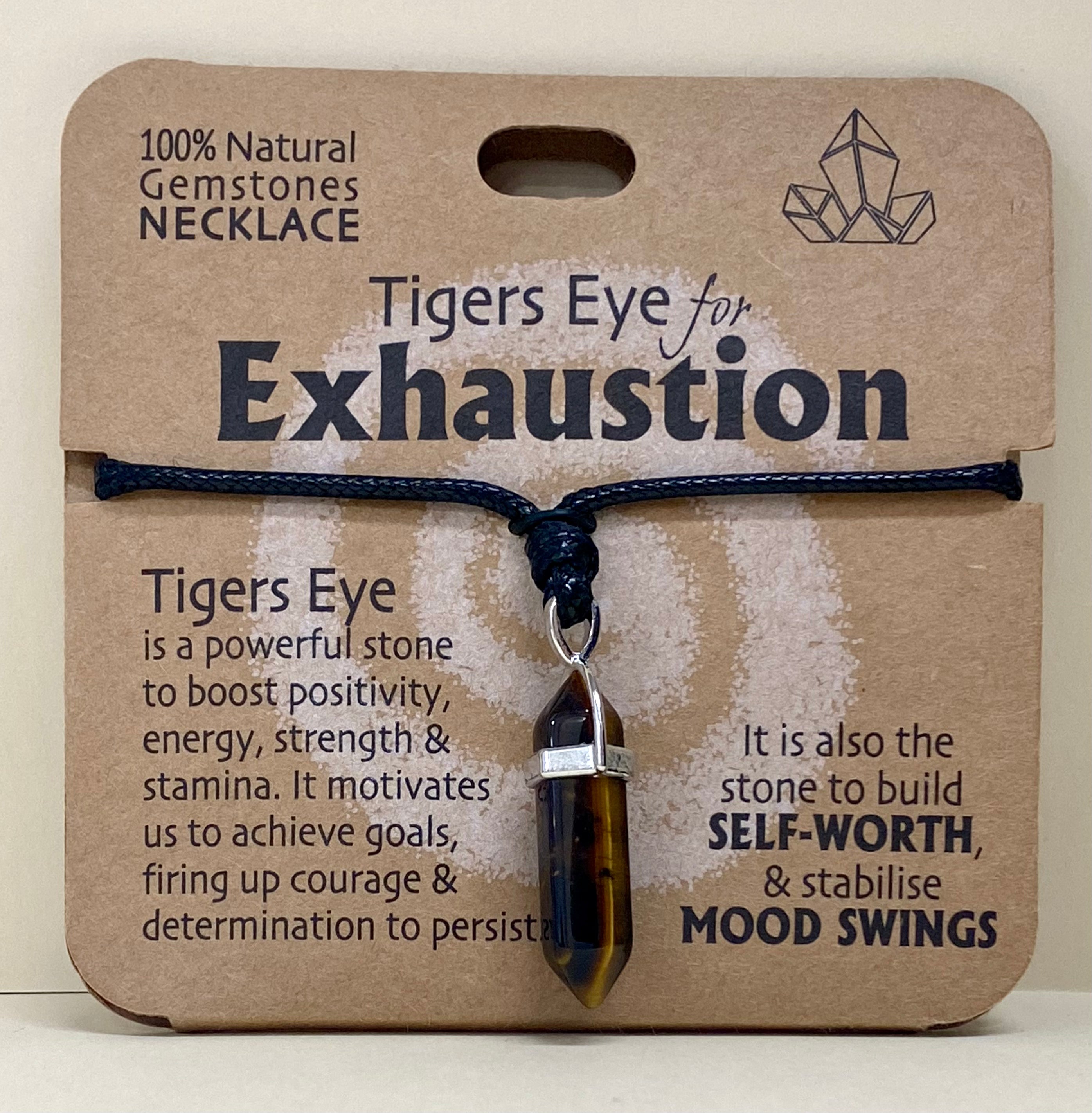 Tigers Eye Necklace Exhaustion