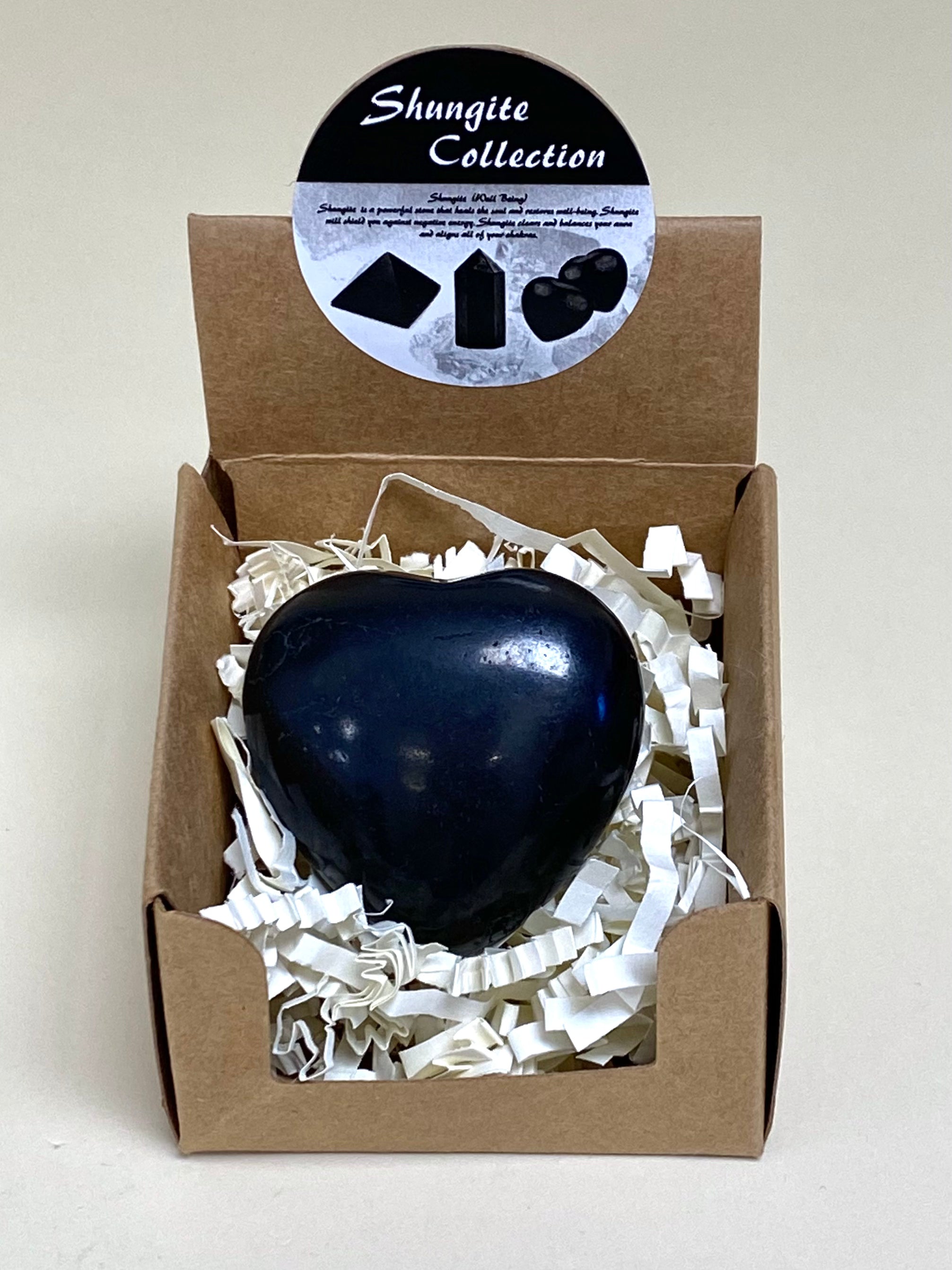Shungite Heart with Box