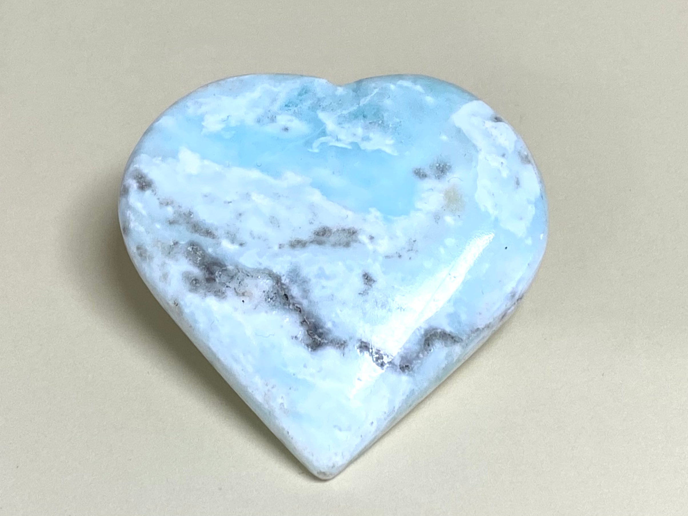 Caribbean Calcite heart