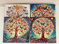 Tree of life coasters set of 4