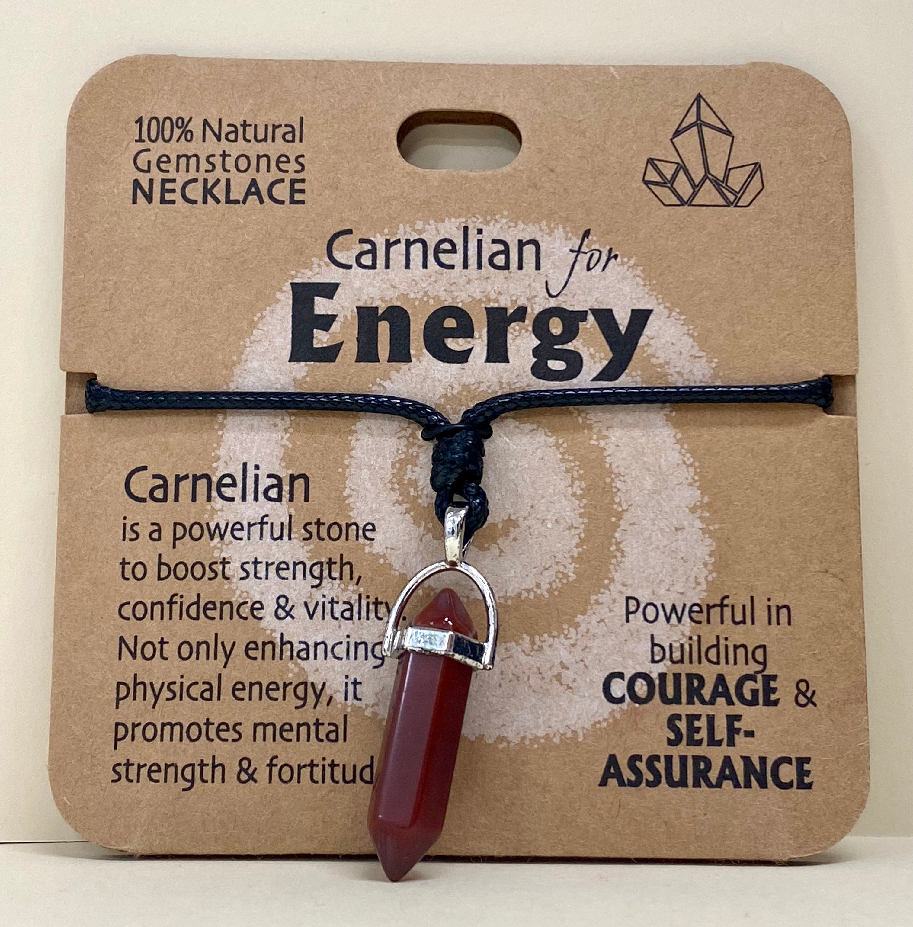 Carnelian Necklace Energy