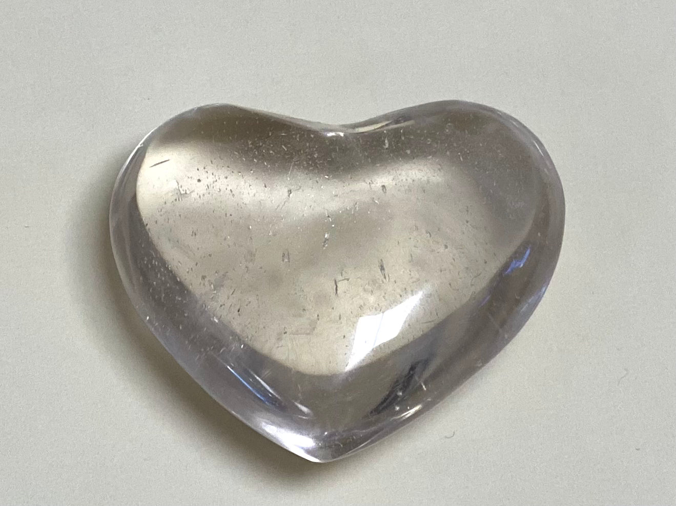 Clear Quartz Heart