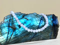 Moonstone bead bracelet 4mm