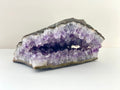 Amethyst Cave Druzy Geode Doublesided 10cm