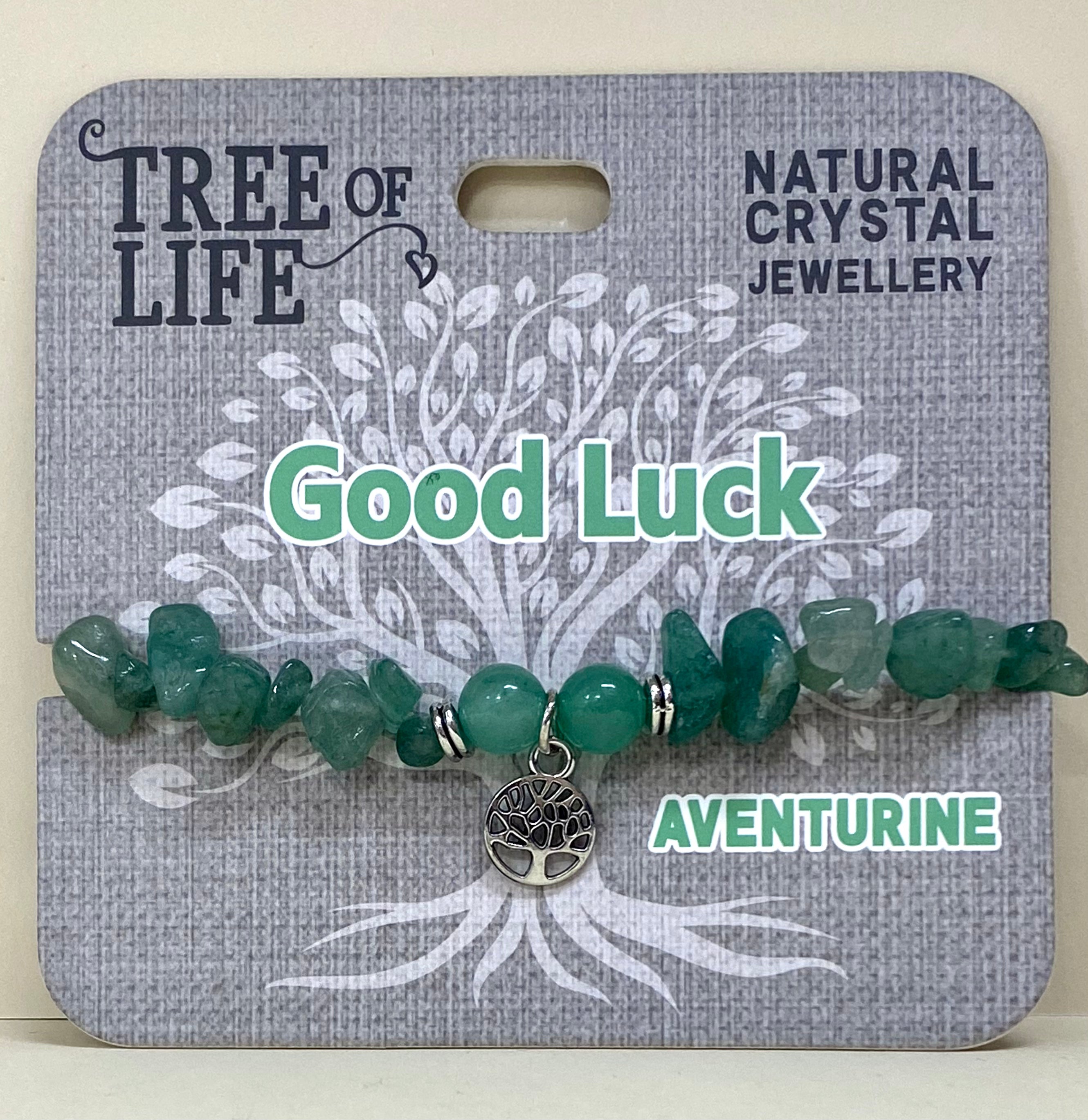 Aventurine Bracelet Goodluck Tree of Life