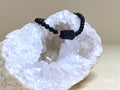 Black Tourmaline Bracelet with Chunk Small Size