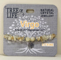 Citrine Bracelet Virgo Tree of Life
