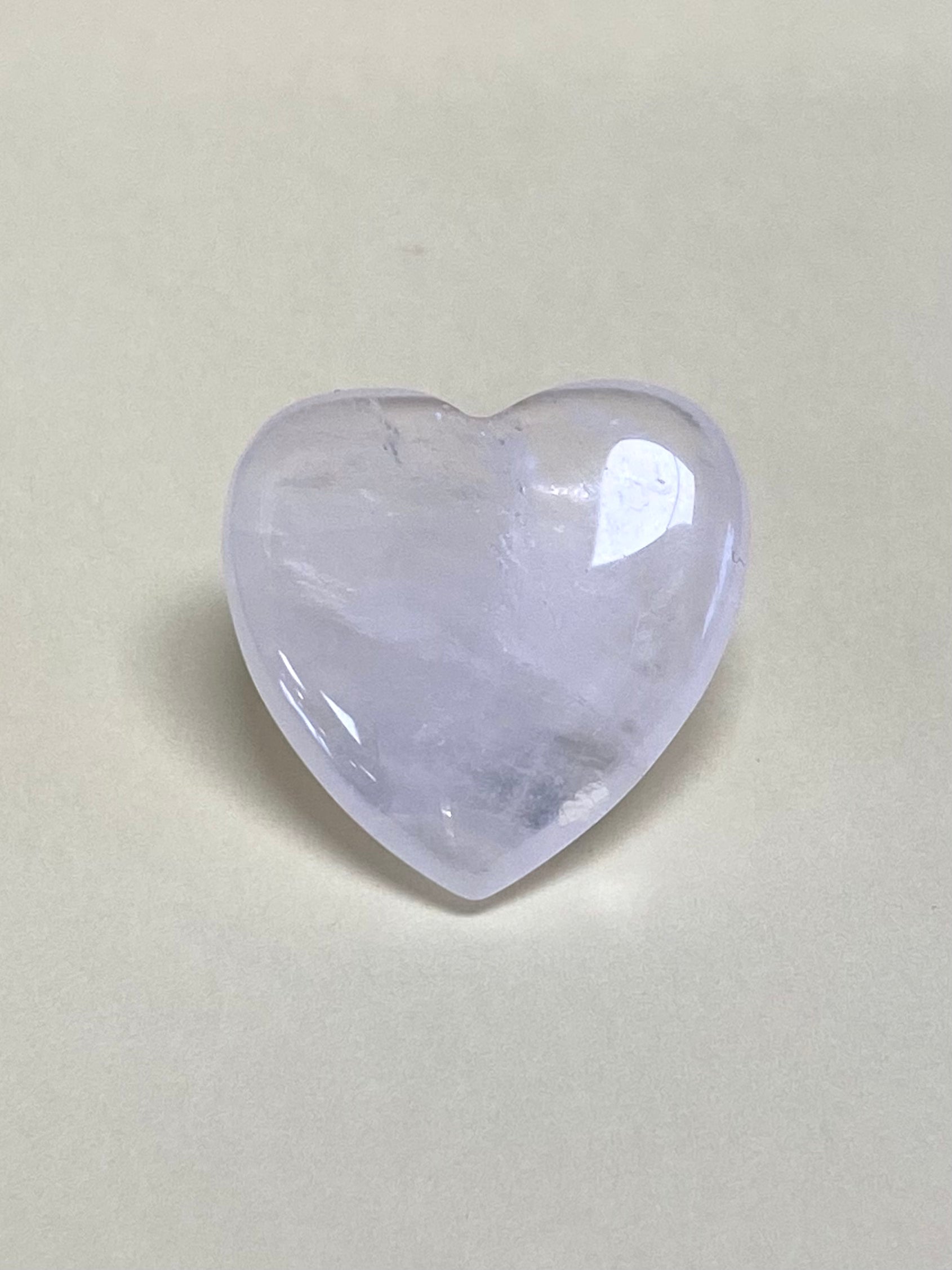 Rose Quartz heart