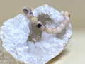 Morganite 8mm Bead Bracelet
