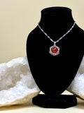 Carnelian Star pendant Necklace