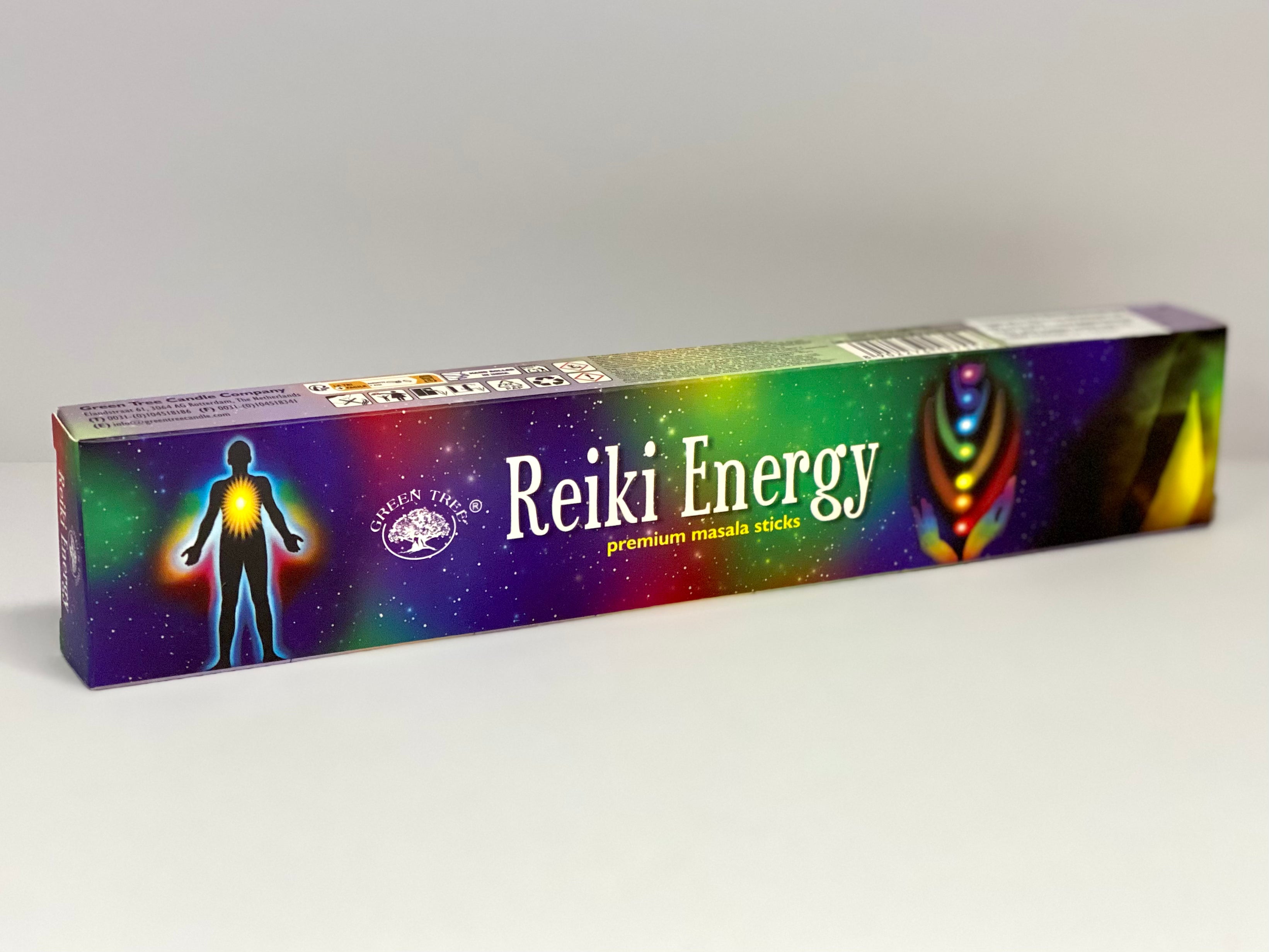 Green Tree Reiki Energy Incense (Masala Sticks)