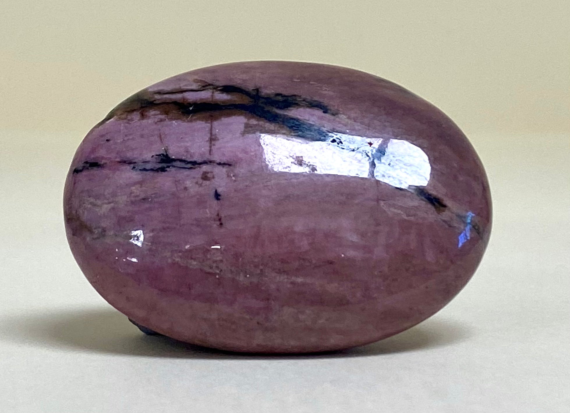 Rhodochrosite palmstones
