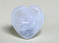 Mini Clear Quartz Heart Worry Stone