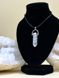 Clear Quartz point necklace
