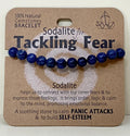 Sodalite Tackling Fear Bracelet
