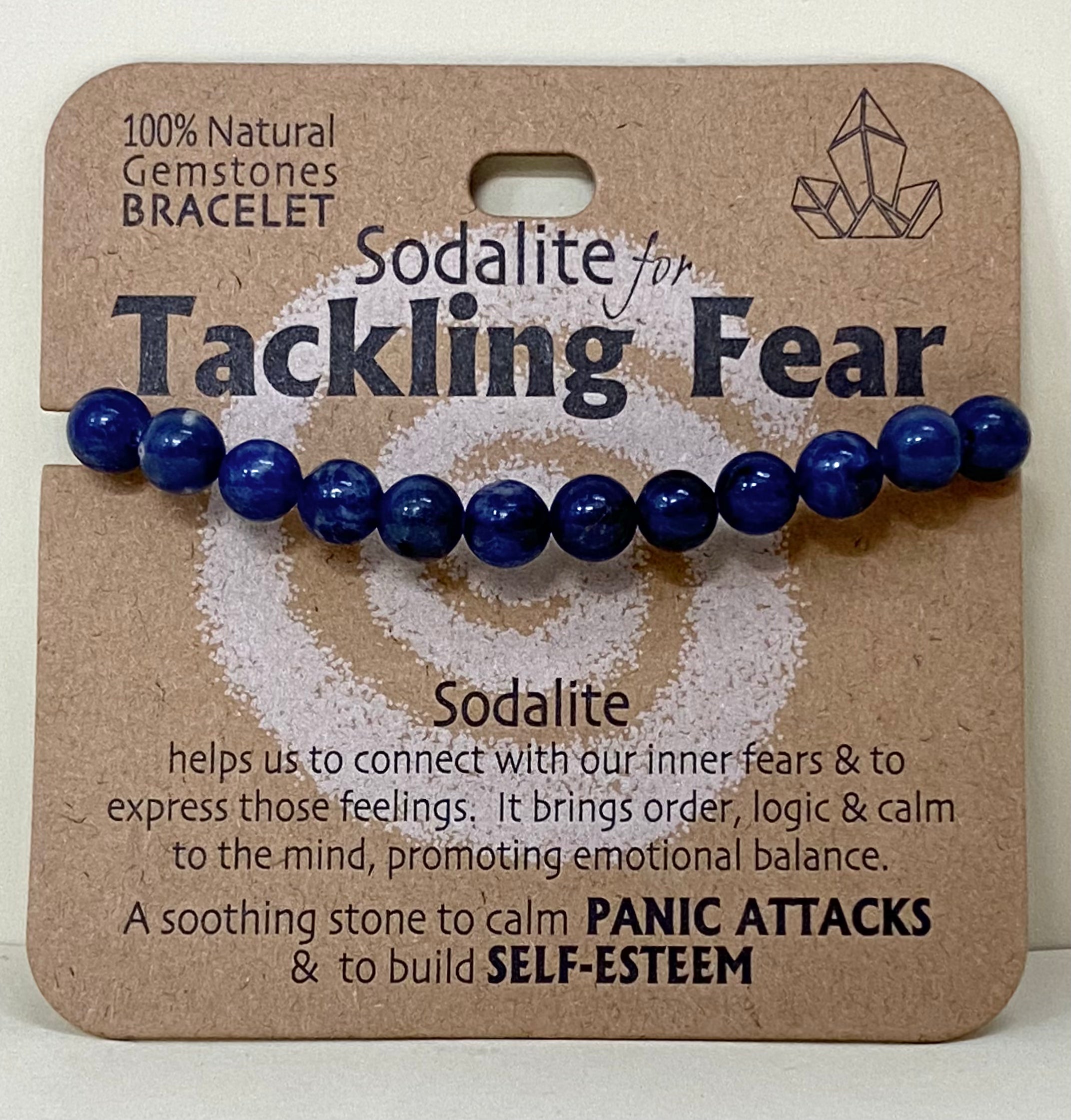 Sodalite Tackling Fear Bracelet