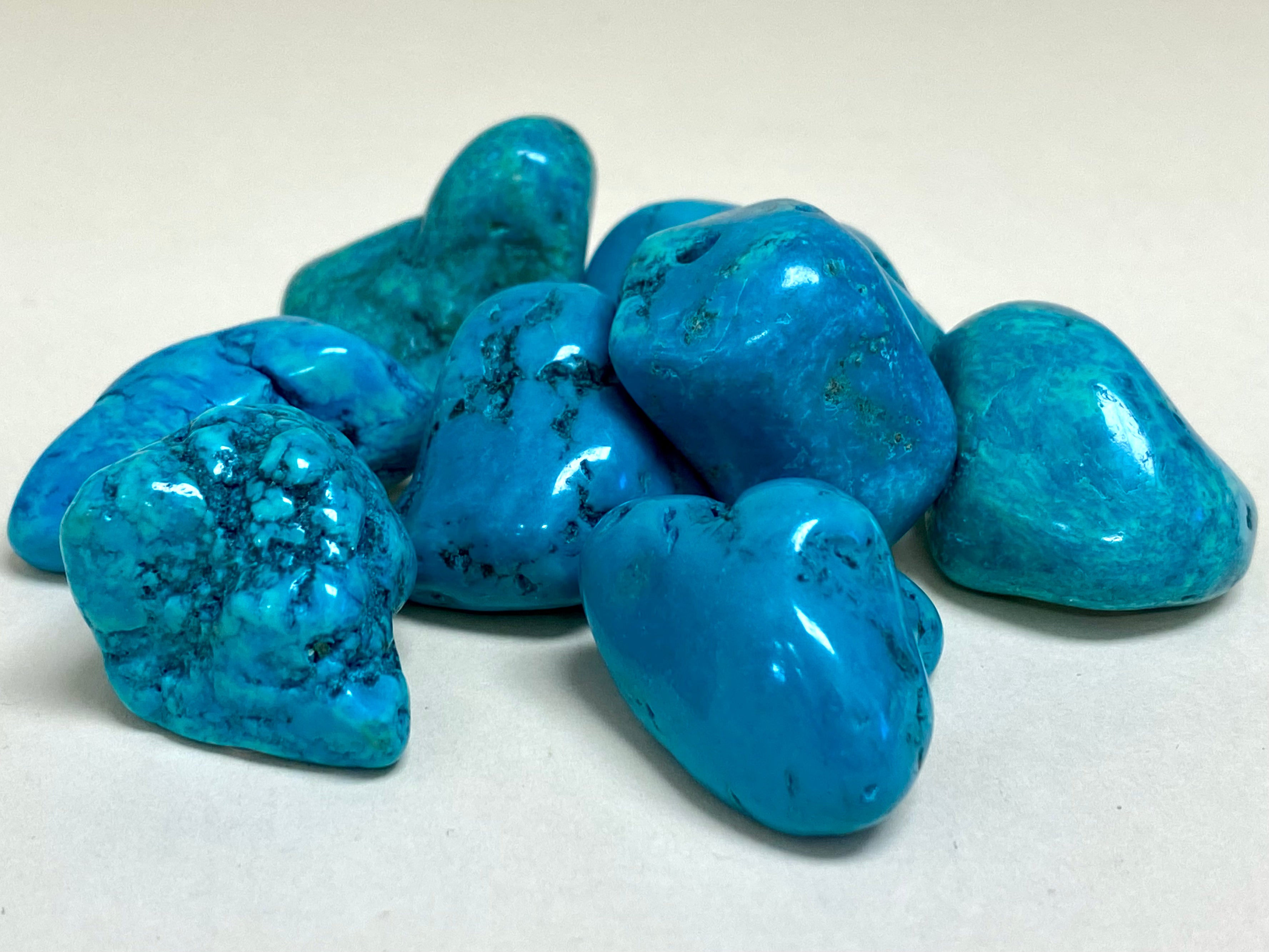 Green Turquenite tumbles