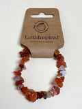 Carnelian Chip Bracelet